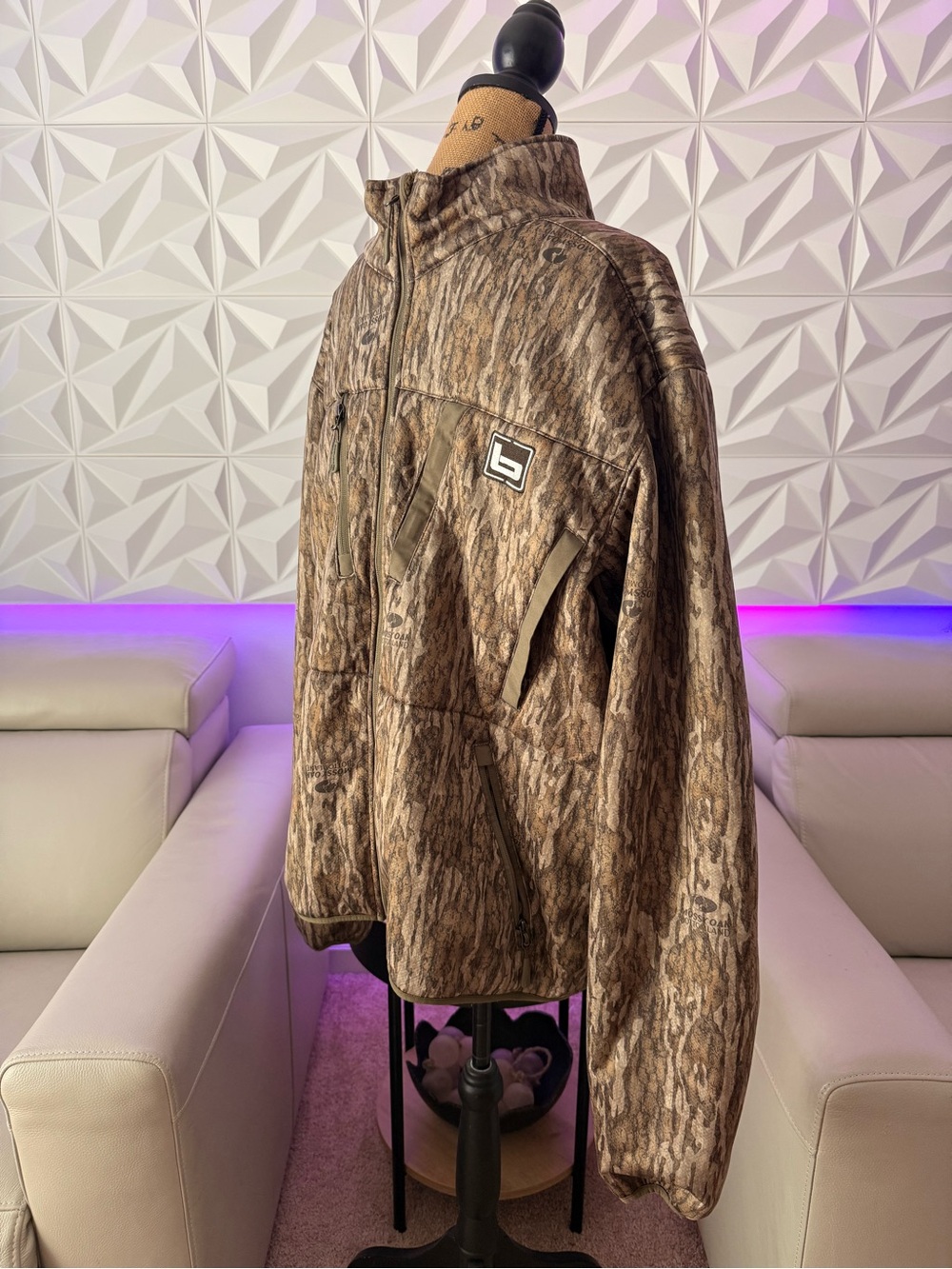 Banded Men’s Mossy Oak Bottomland Camouflage Hunting Jacket | 2XL